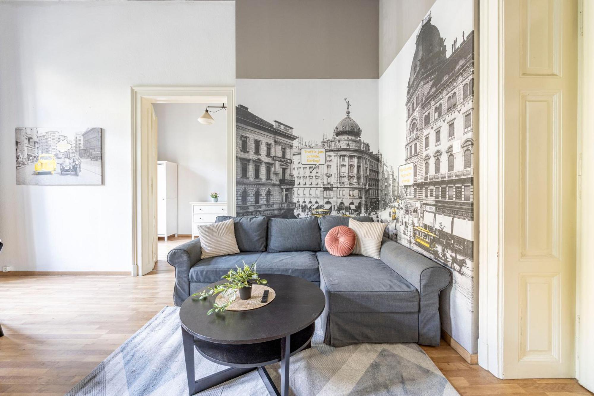 Cozy & Nostalgic Budapest Style Apartment In The Center Eksteriør billede